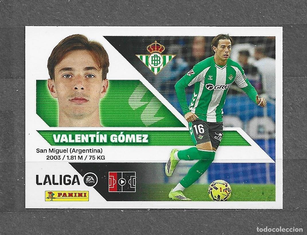 Cromos de f&uacute;tbol: Liga este 26/27 - Valent&iacute;n G&oacute;mez - N&deg; 9 - Real Betis