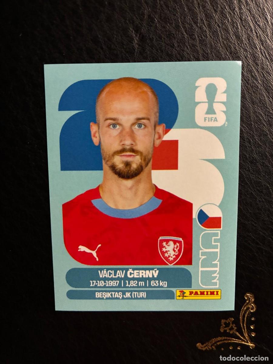 Cromos de f&uacute;tbol: CZE 18 VACLAV CERNY CZE18 REPUBLICA CHECA CZEQUIA FIFA WORLD CUP MUNDIAL 2026 26 PANINI