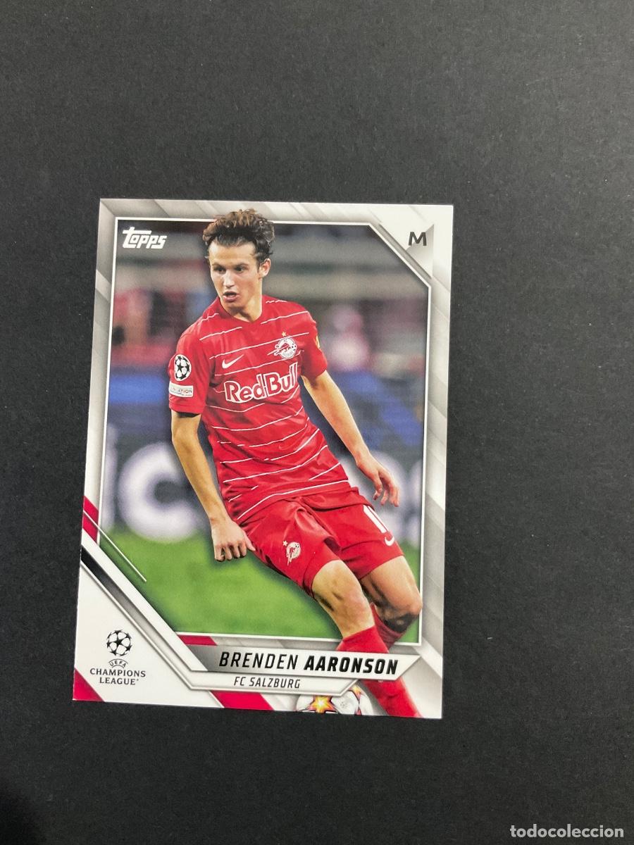 Cromos de f&uacute;tbol: Topps 2022 UEFA Champions League - Brenden Aaronson n 122 - FC Salzburg