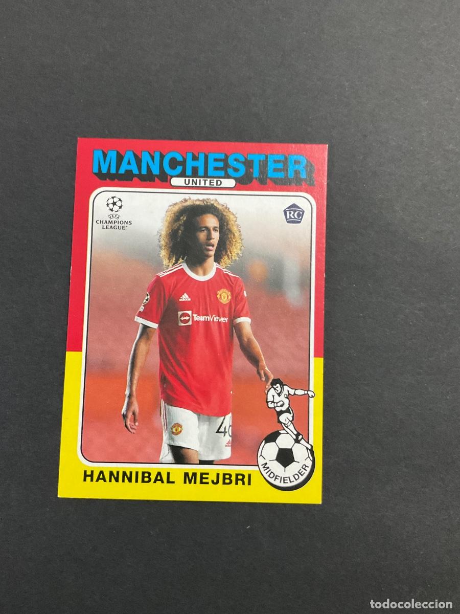 Cromos de f&uacute;tbol: Topps 2022 UEFA Champions League - Hannibal Mejbri - manchester united - ROOKIE CARD