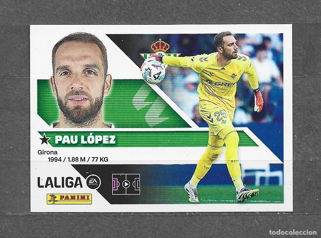 Cromos de f&uacute;tbol: Liga este 26/27 - Pau L&oacute;pez - N&deg; 4 - Real Betis