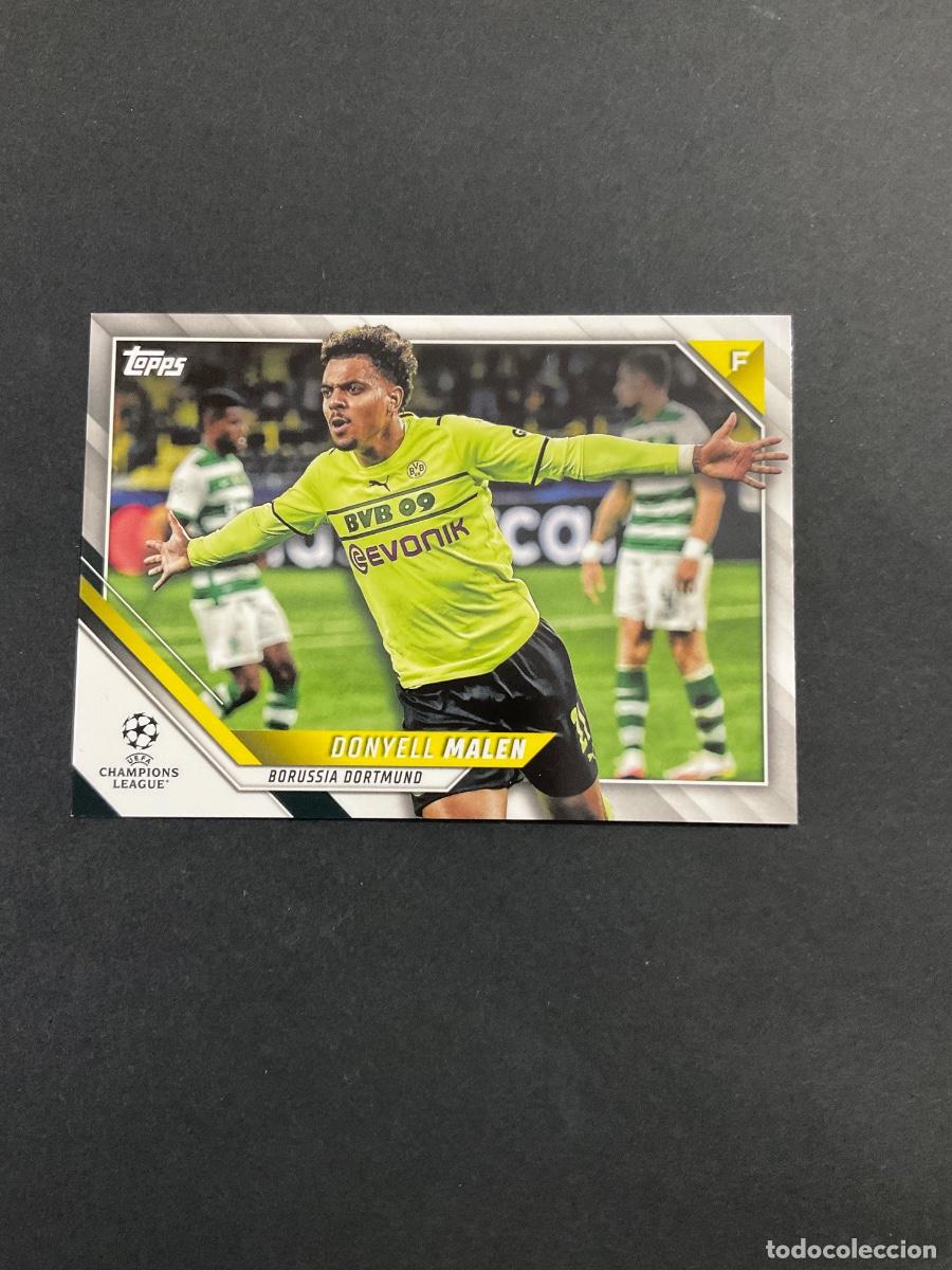 Cromos de f&uacute;tbol: Topps 2022 UEFA Champions League - Donyell MALEN n 127 - Borussia Dortmund