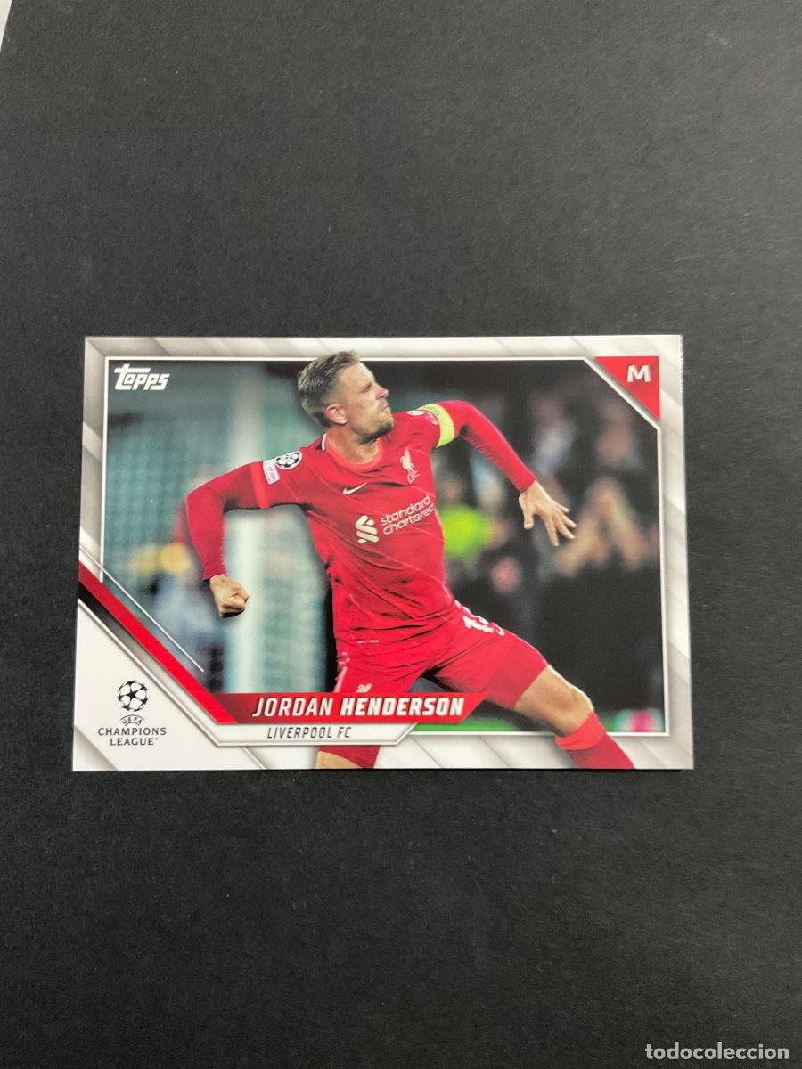 Cromos de f&uacute;tbol: Topps 2022 UEFA Champions League - Jordan Henderson n 133 - Liverpool