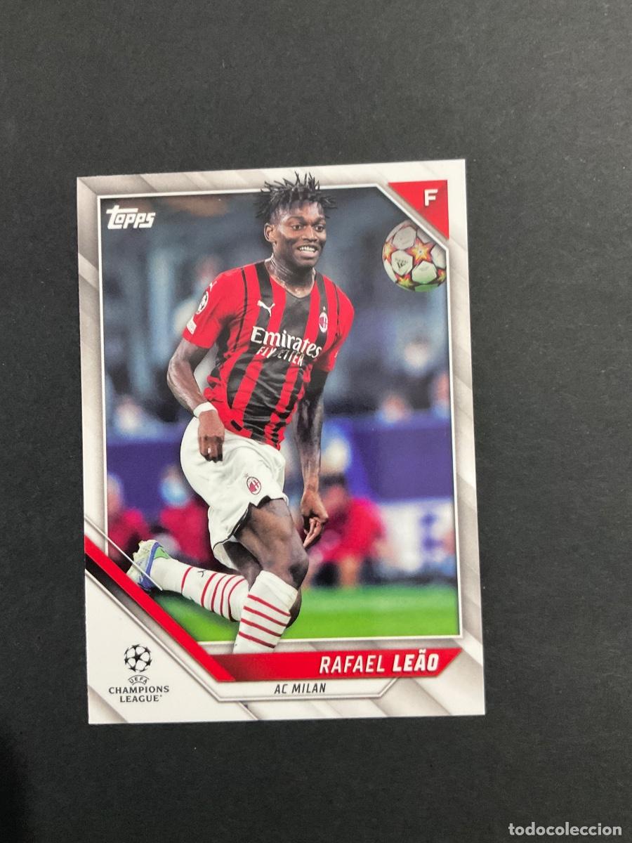 Cromos de f&uacute;tbol: Topps 2022 UEFA Champions League - Rafael Leao n 151 - AC Milan