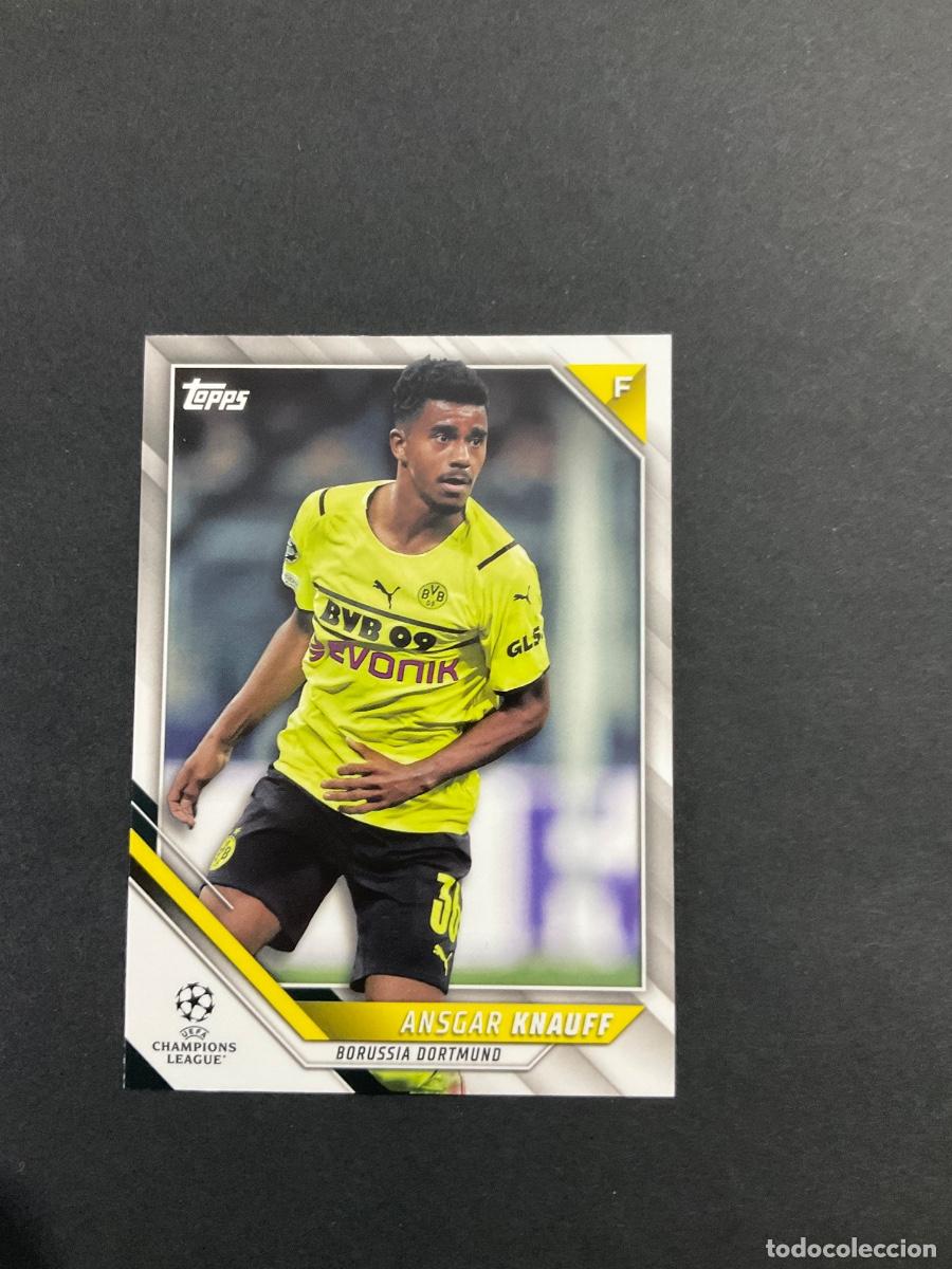 Cromos de f&uacute;tbol: Topps 2022 UEFA Champions League - Ansgar Knauff n 169 - Borussia Dortmund