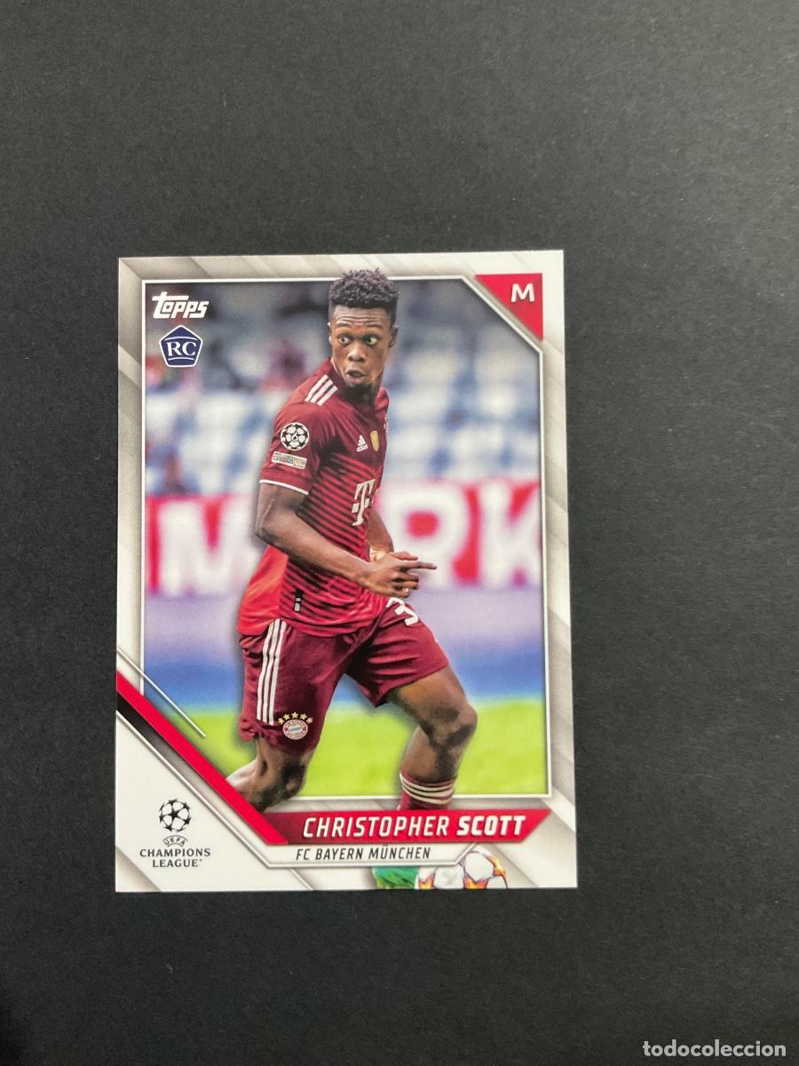 Cromos de f&uacute;tbol: Topps 2022 UEFA Champions League - Christopher Scott n 173 - FC Bayern