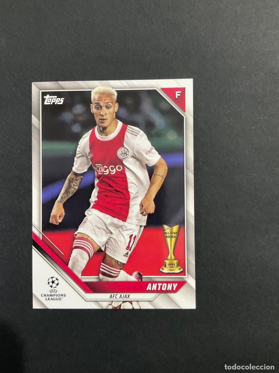 Cromos de f&uacute;tbol: Topps 2022 UEFA Champions League - Antony n 82 - Ajax Amsterdam