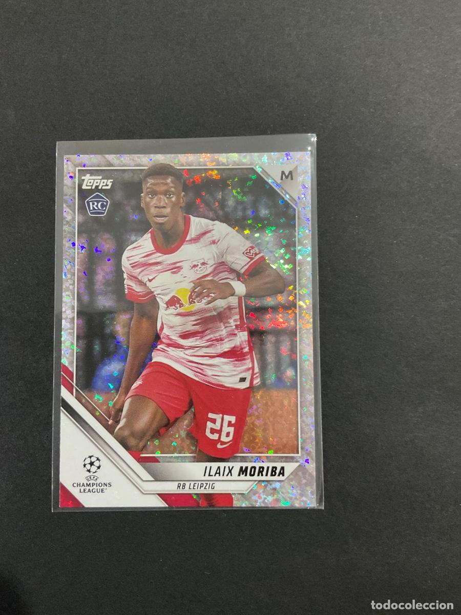 Cromos de f&uacute;tbol: Topps 2022 UEFA Champions League - Ilaix Moriba n 123 - Leipzig - Edicion Especial