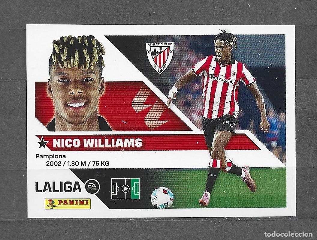 Cromos de f&uacute;tbol: Liga este 26/27 - Nico Williams - N&deg; 18 - Athletic Club