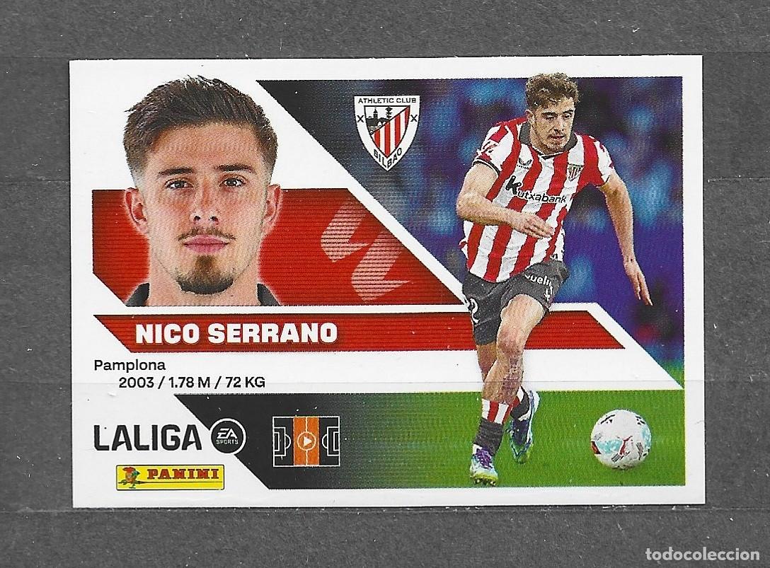 Cromos de f&uacute;tbol: Liga este 26/27 - Nico Serrano - N&deg; 15 - Athletic Club