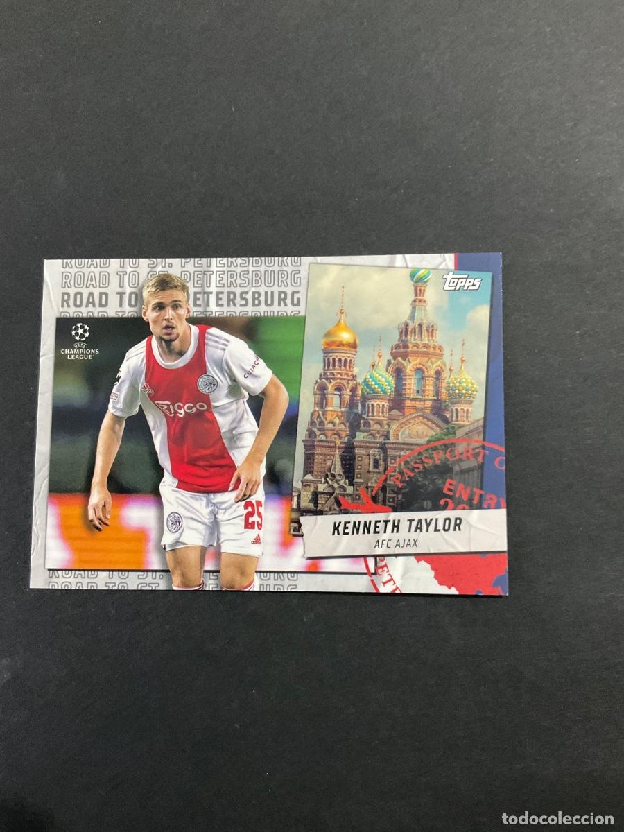 Cromos de f&uacute;tbol: Topps 2022 UEFA Champions League - Kenneth Taylor RSP-06 Road to St Petersburg