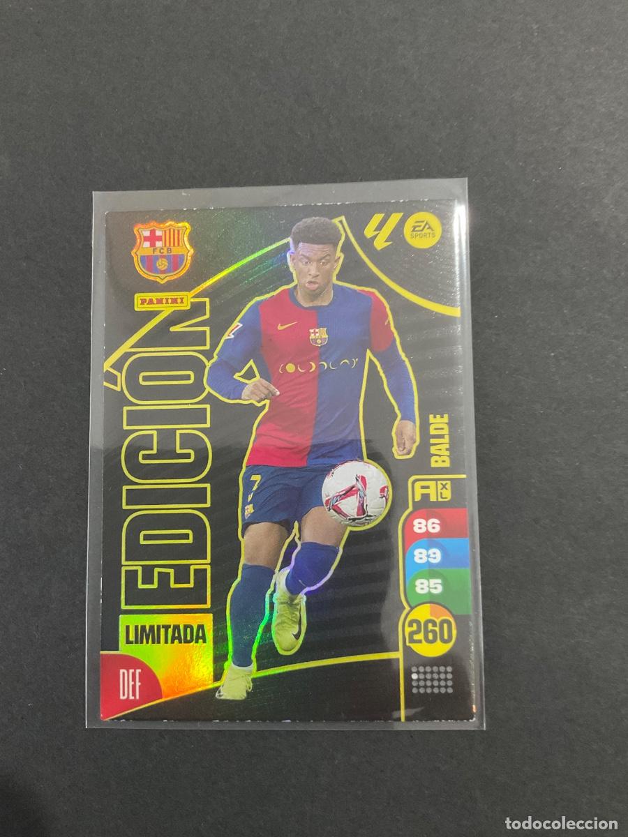 Cromos de f&uacute;tbol: Panini Adrenalyn La Liga 2024 2025 ( 24 25 ) - Alejandro Balde - EDICION LIMITADA