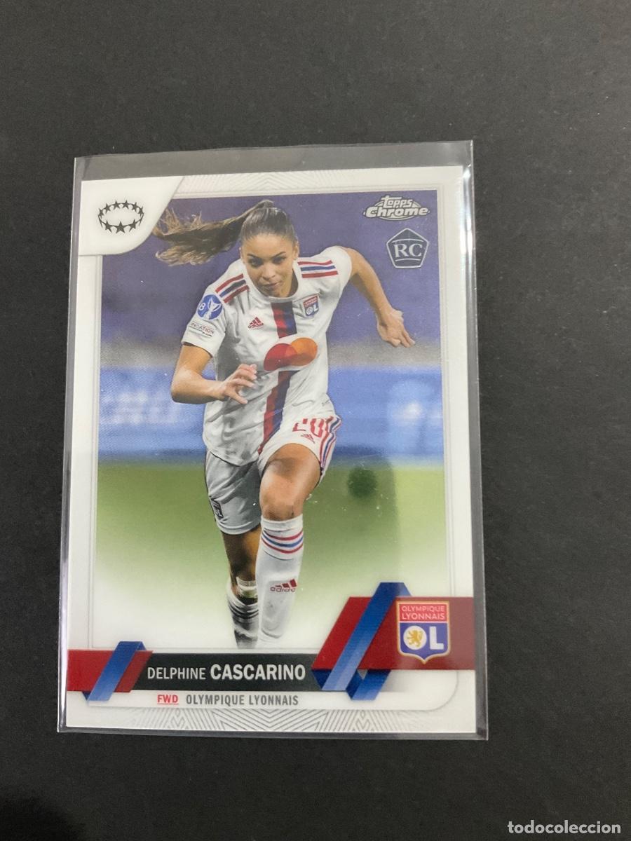 Cromos de f&uacute;tbol: Delphine Cascarino n 36 - Topps Chrome Uefa Womens Champions League 2023