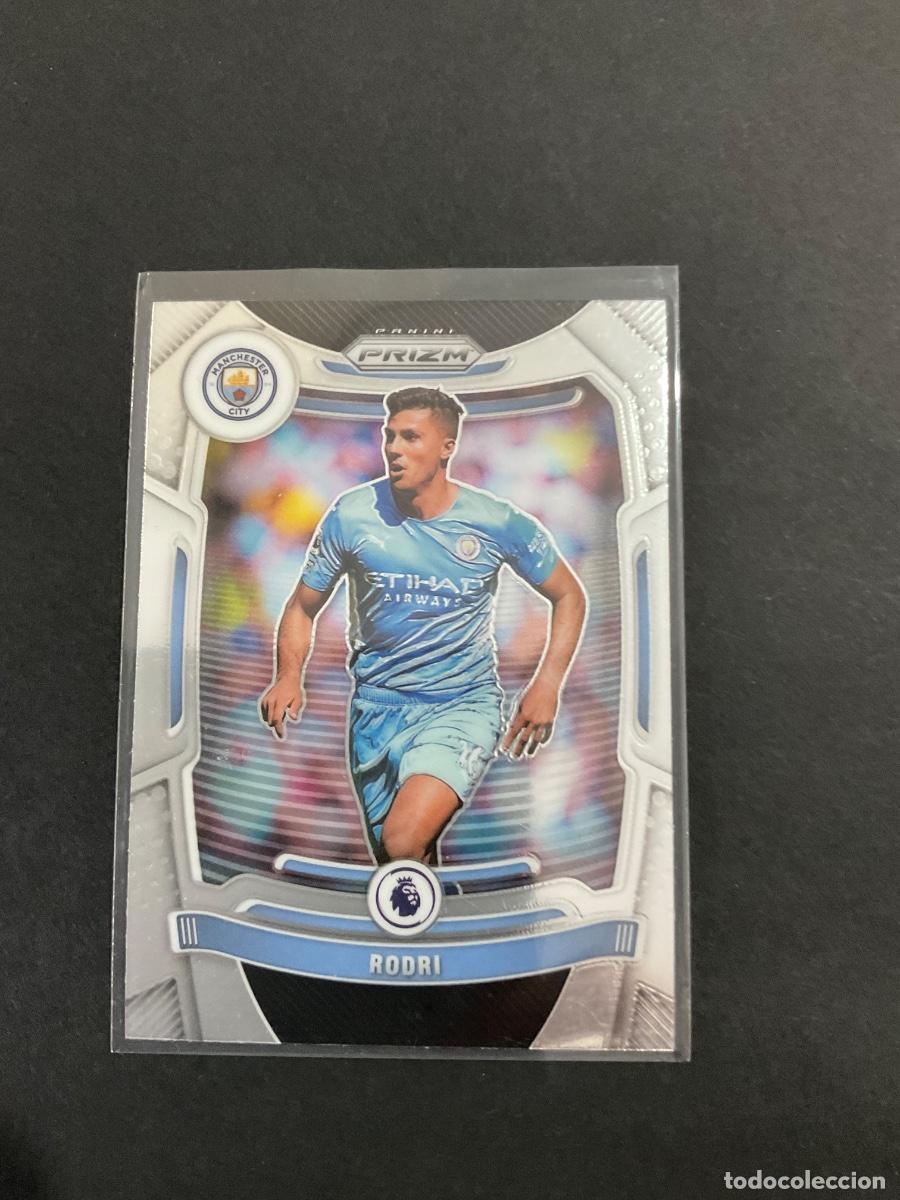 Cromos de f&uacute;tbol: RODRI n 7 - Manchester City - Panini PRIZM Premier League Soccer 2021 2022 ( 21 22 )