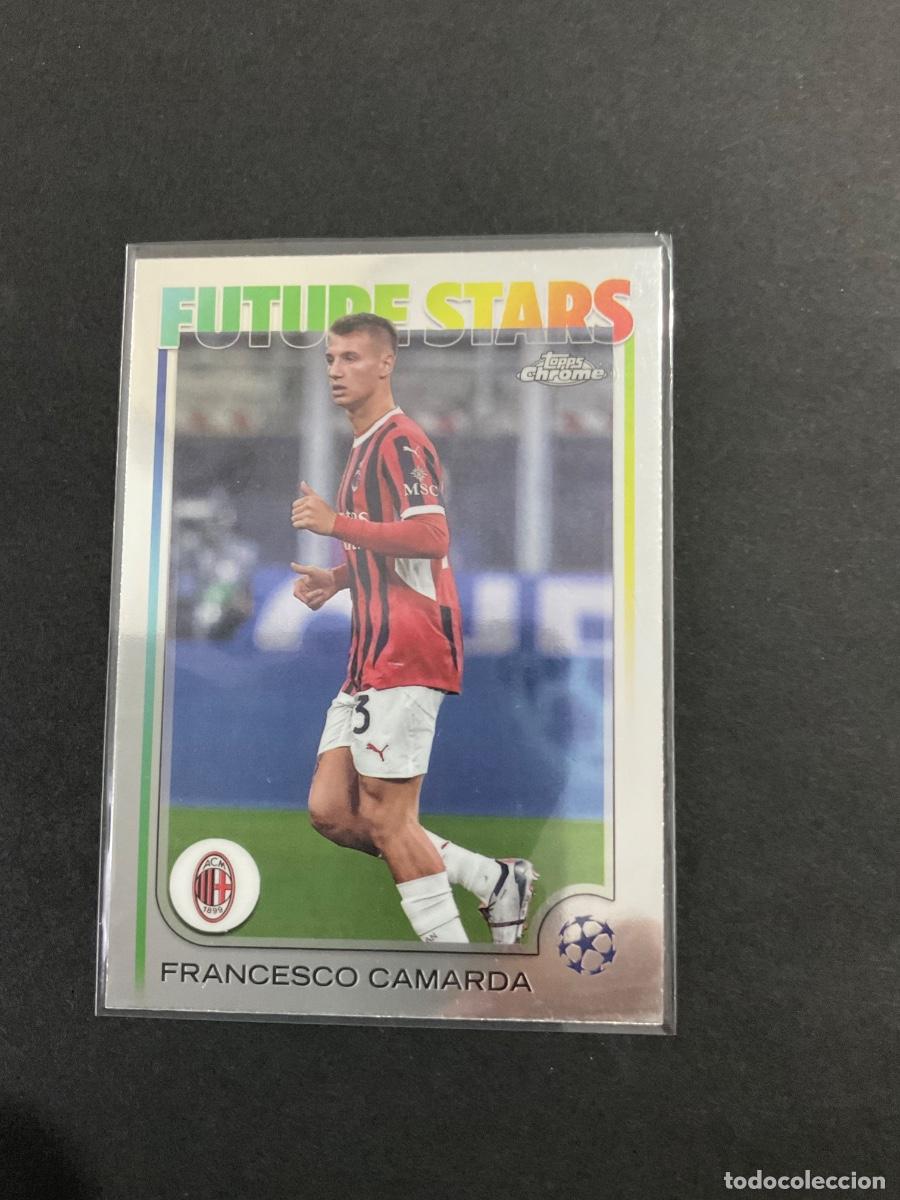 Cromos de f&uacute;tbol: Francesco Camarga - 193 - FUTURE STARS - Topps Chrome Uefa Champions League 2025