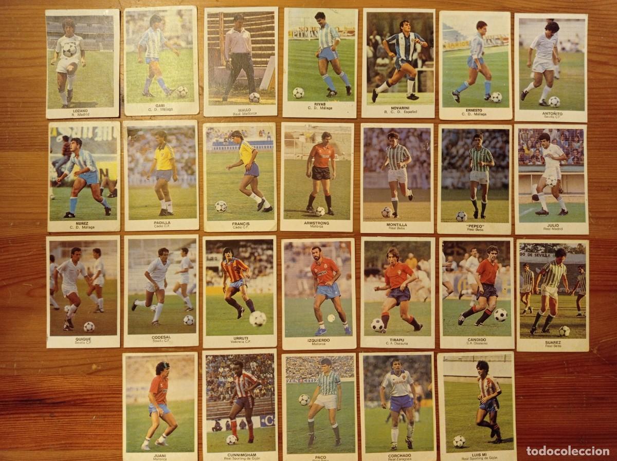 Cromos de f&uacute;tbol: Lote 26 fichajes Cromos Cano 83 84 1983 1984