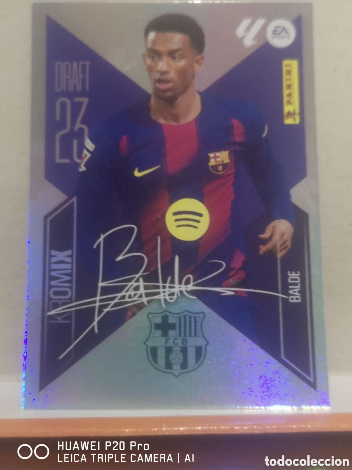 Cromos de f&uacute;tbol: LIGA ESTE 2026 2027 26 27 BALDE DRAFT KROMIX 23 BARCELONA K2