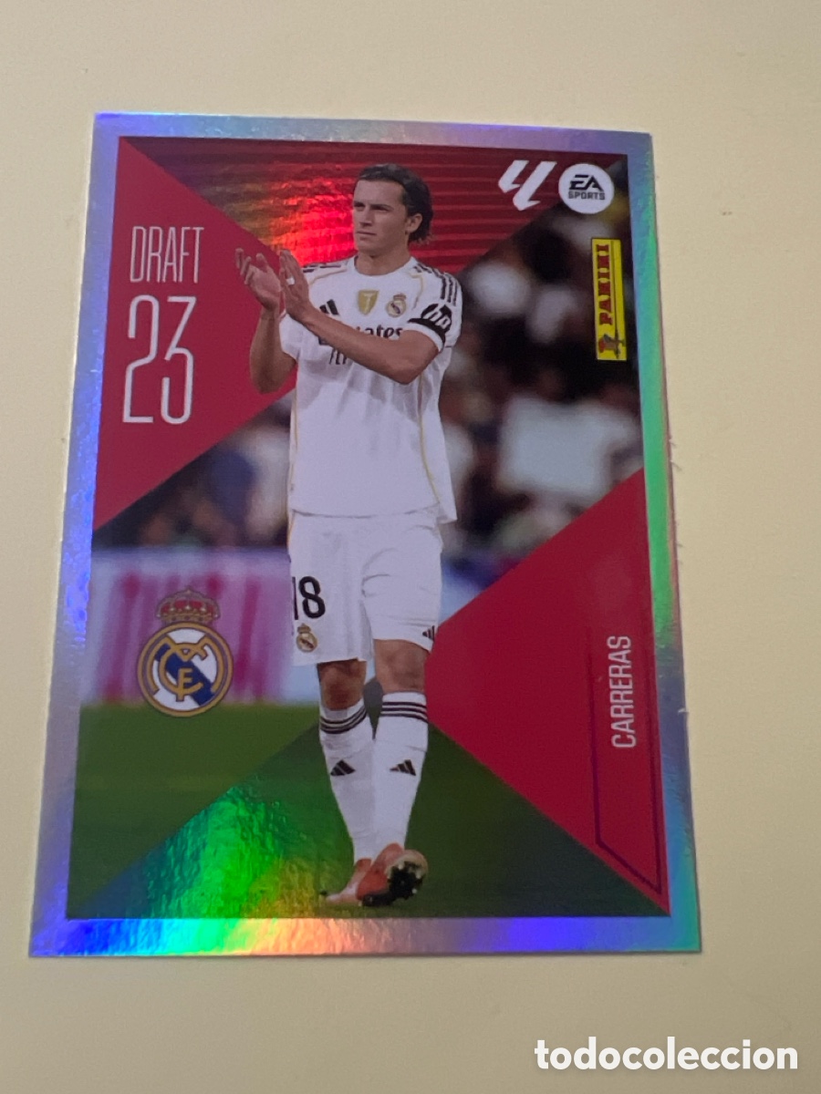 Cromos de f&uacute;tbol: E1282. 5 CARRERAS DRAFT 23 LIGA ESTE EDICIONES ESTE 2026 2027 26 27 REAL MADRID
