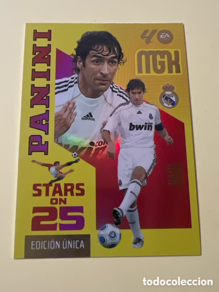 Cromos de f&uacute;tbol: E1299. 426 RAUL REAL MADRID STARS ON 25 MEGACRACKS 2026 2027 26 27 MGK