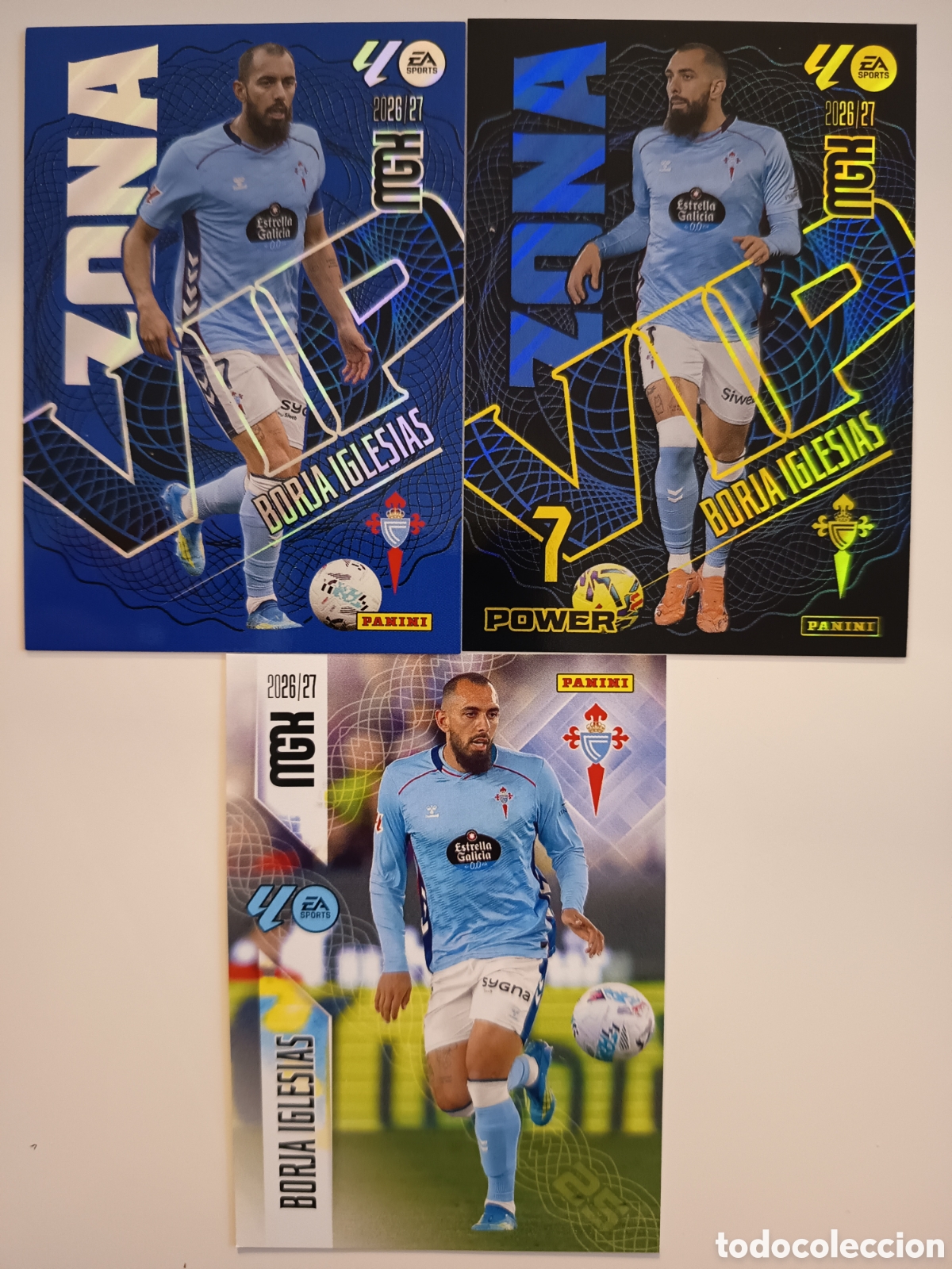 Cromos de f&uacute;tbol: Borja Iglesias zona VIP megacracks 2026-2027
