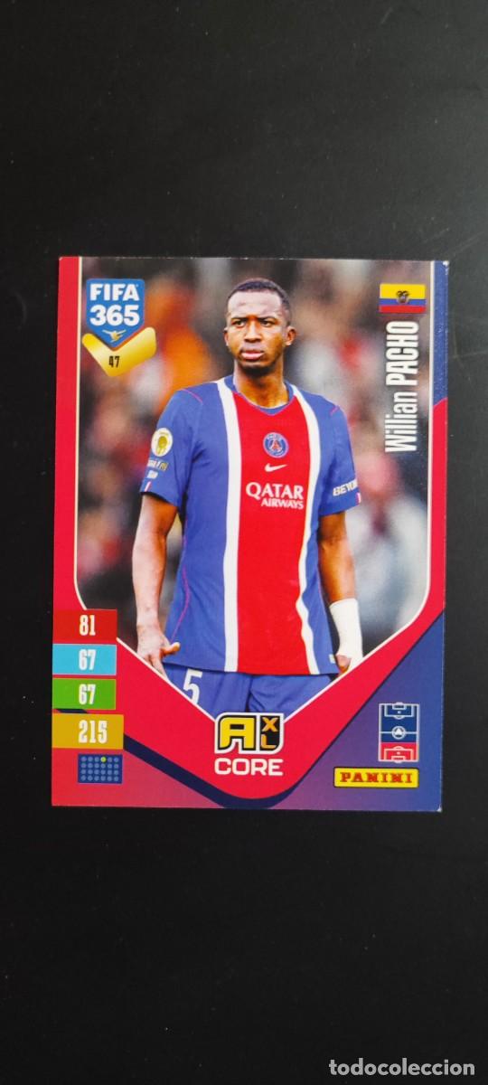 Cromos de Futebol: ADRENALYN XL FIFA 365 2027 CARD CORE PACHO PSG # 47 PANINI