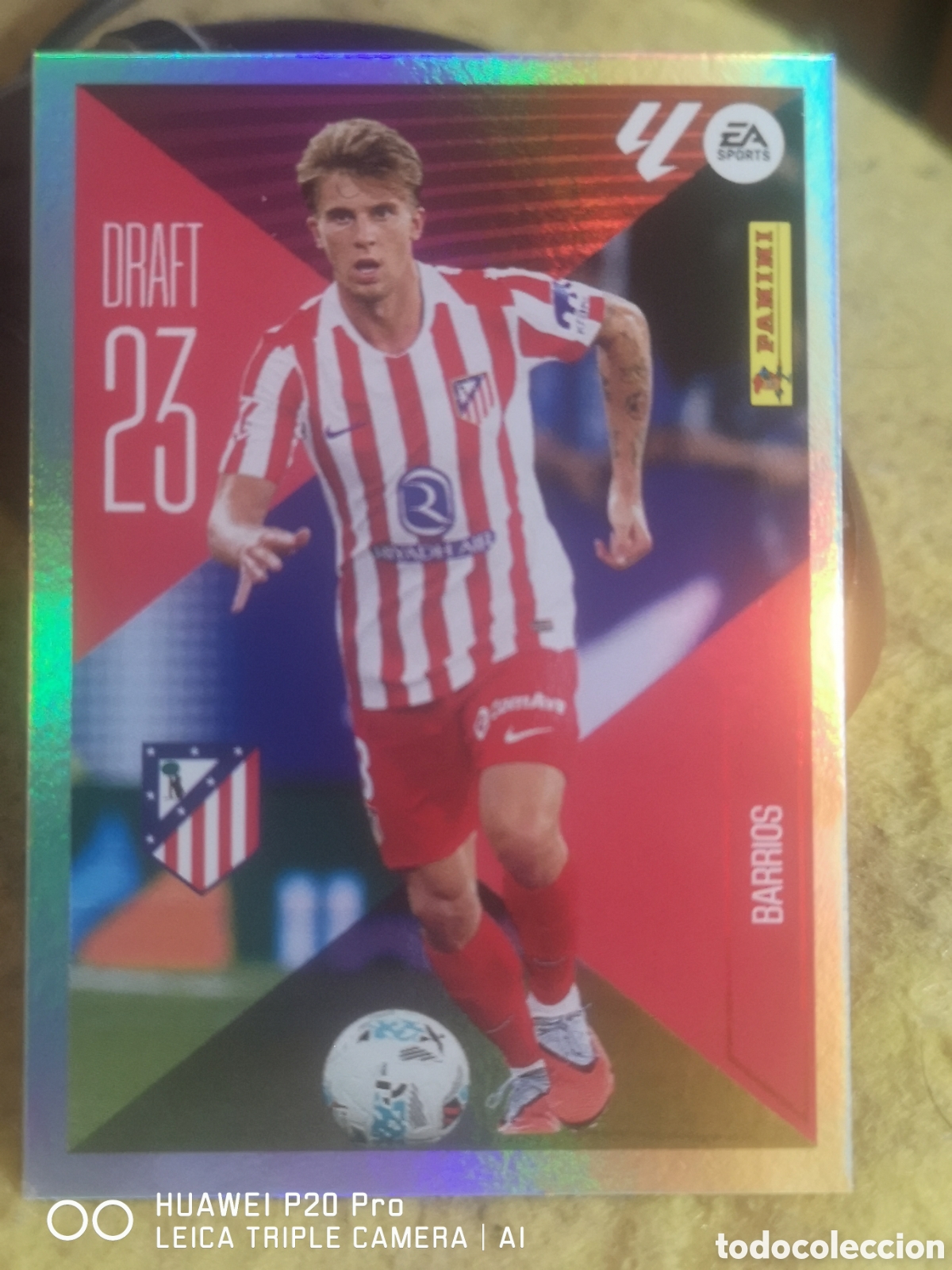 Cromos de f&uacute;tbol: LIGA ESTE 2026 2027 26 27 BARRIOS DRAFT 23 ATLETICO DE MADRID 31
