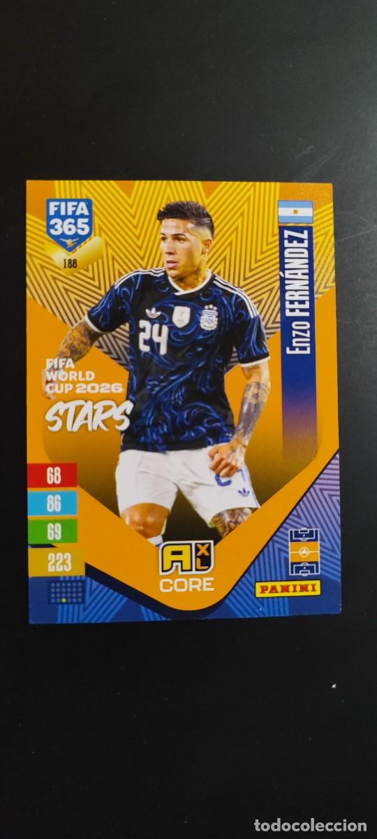 Cromos de f&uacute;tbol: ADRENALYN XL FIFA 365 2027 CARD CORE OTAMENDI ARGENTINA # 188 PANINI