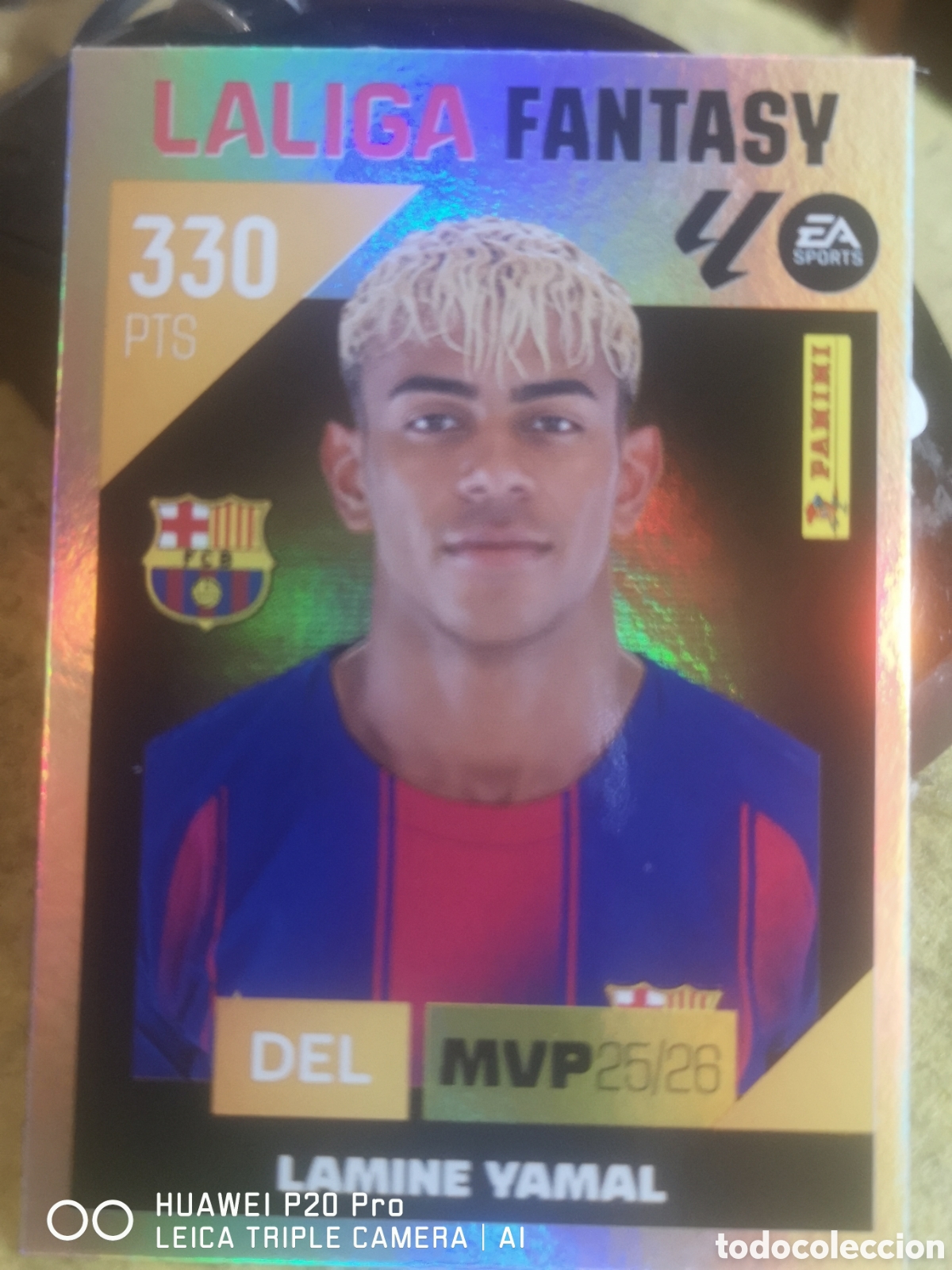 Cromos de f&uacute;tbol: LIGA ESTE 2026 2027 26 27 LIGA FANTASY LAMINE YAMAL 5 BARCELONA