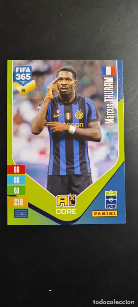 Figurine di Calcio: ADRENALYN XL FIFA 365 2027 CARD CORE THURAM INTER # 80 PANINI