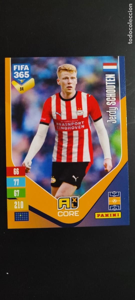Figurine di Calcio: ADRENALYN XL FIFA 365 2027 CARD CORE SCHOUTEN PSV EINDHOVEN # 94 PANINI