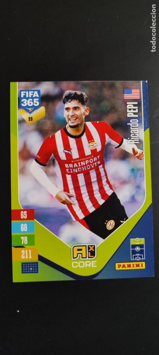 Figurine di Calcio: ADRENALYN XL FIFA 365 2027 CARD CORE PEPI PSV EINDHOVEN # 99 PANINI