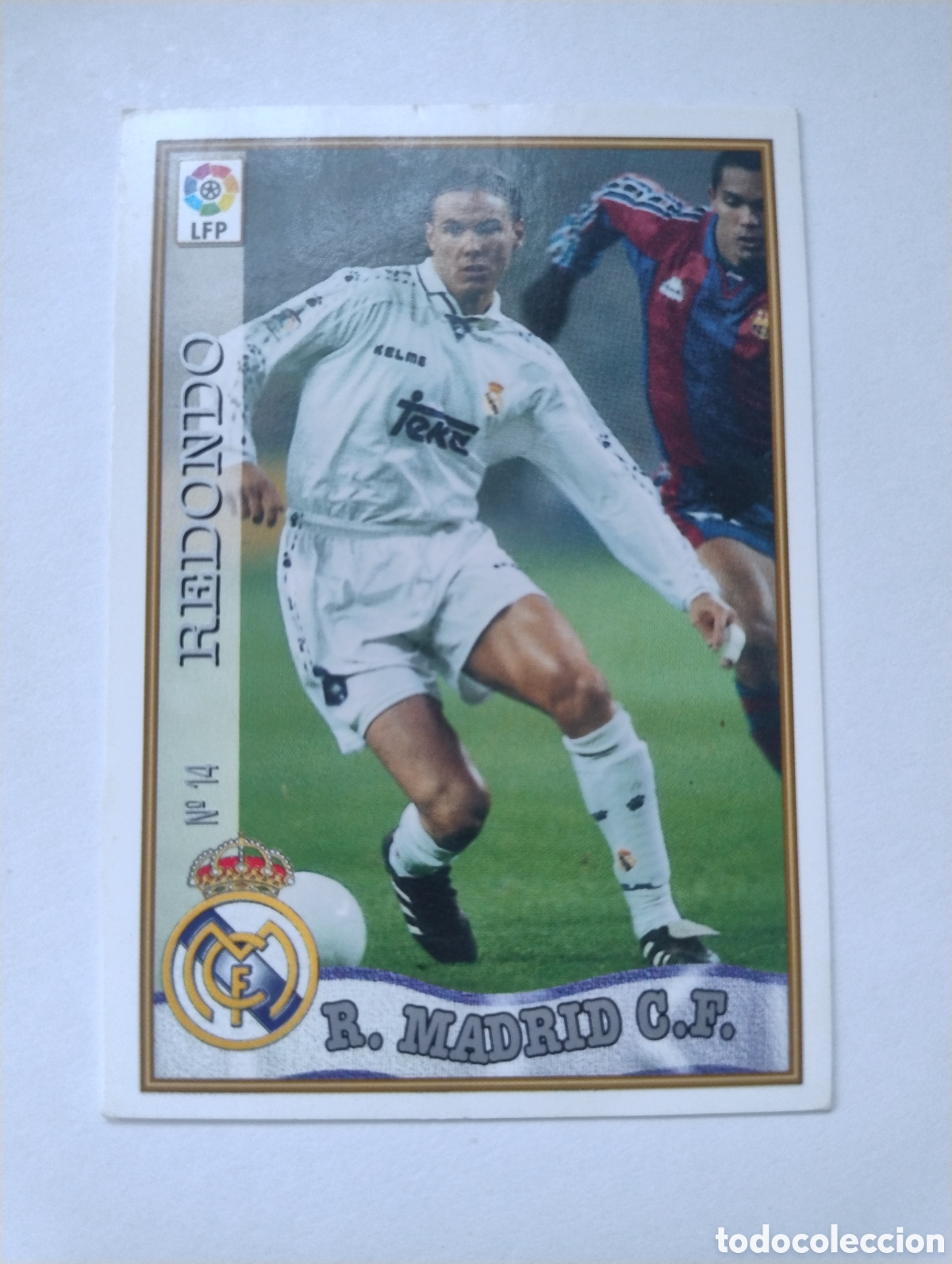 Cromos de f&uacute;tbol: 14 - Redondo - Real Madrid - Mundicromo Liga 97 - 98