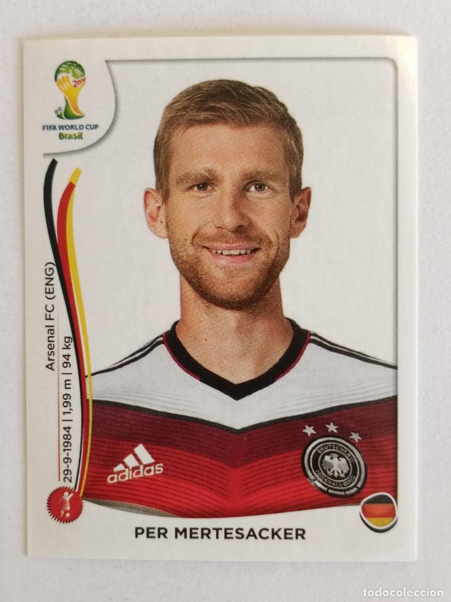 Cromos de f&uacute;tbol: #492 MERTESACKER (ALEMANIA) MUNDIAL BRASIL 2014 PANINI