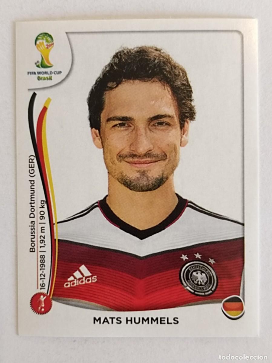Cromos de f&uacute;tbol: #494 HUMMELS (ALEMANIA) MUNDIAL BRASIL 2014 PANINI