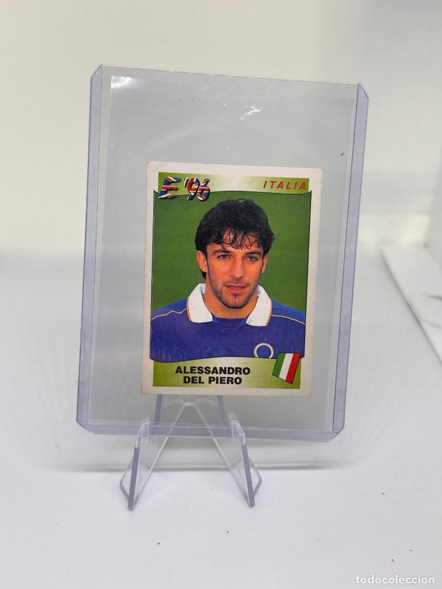 Cromos de f&uacute;tbol: Alessandro del Piero Italia 249 Panini Europa 96