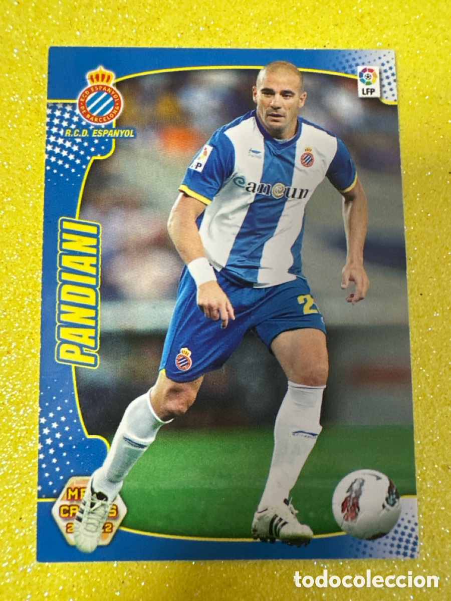 Cromos de f&uacute;tbol: 89 BIS PANDIANI (ESPANYOL) MEGACRACKS 2011-2012 11 12 PANINI TRADING CARD