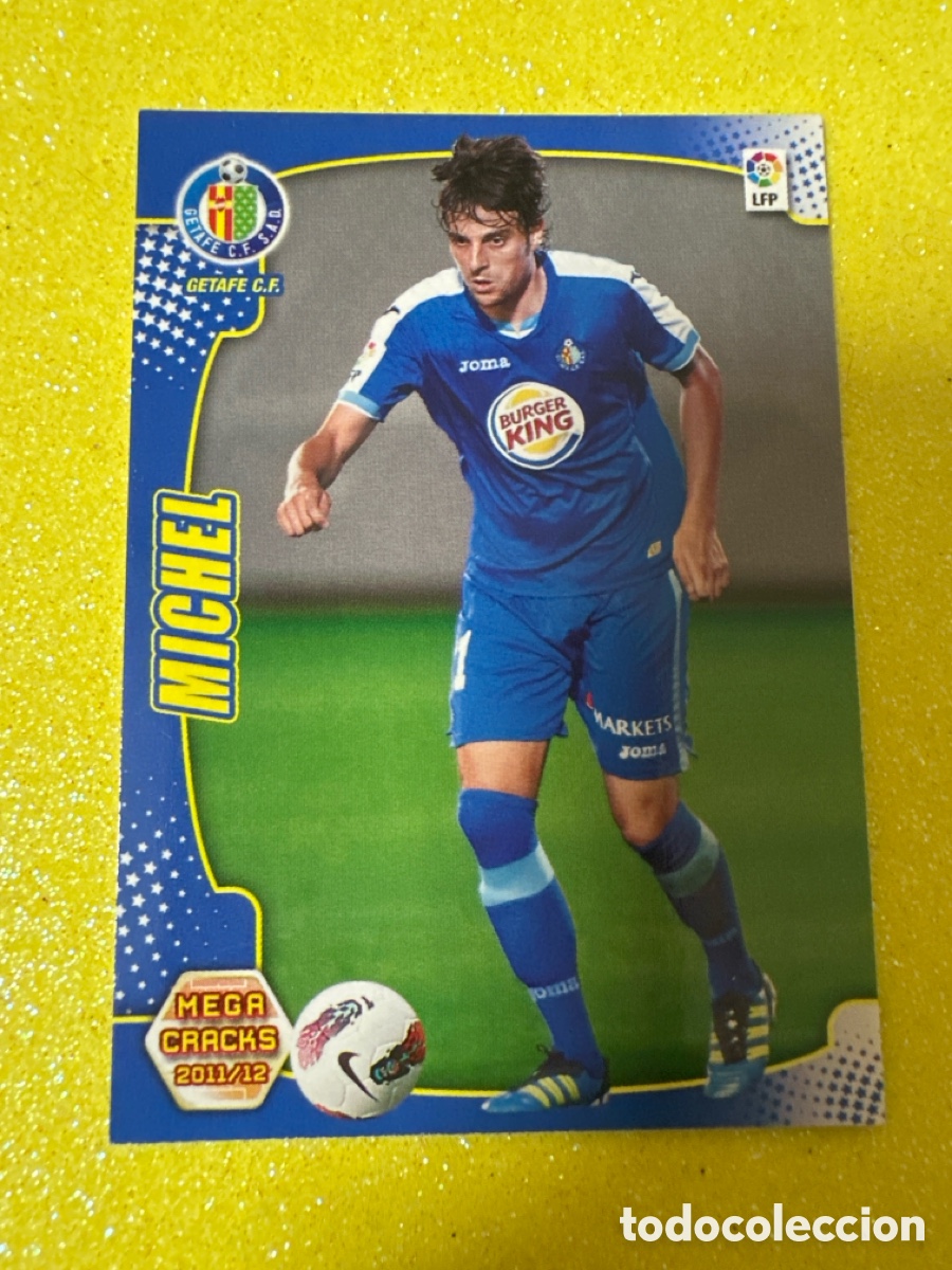 Cromos de f&uacute;tbol: 461 MICHEL (GETAFE) NUEVO FICHAJE MEGACRACKS 2011-2012 11 12 PANINI TRADING CARD