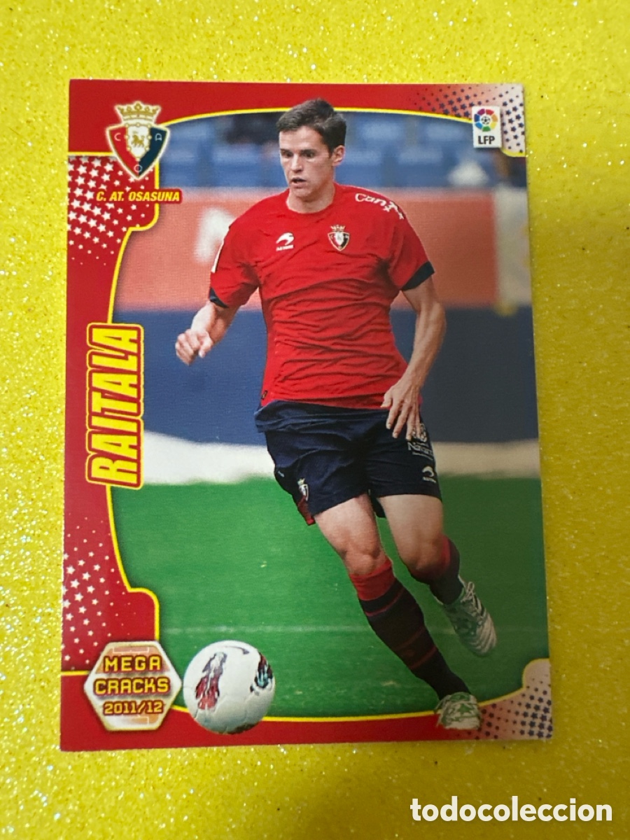 Cromos de f&uacute;tbol: 469 RAITALA (OSASUNA) NUEVO FICHAJE MEGACRACKS 2011-2012 11 12 PANINI TRADING CARD