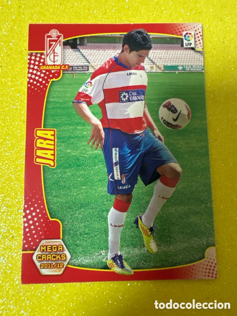 Cartes &agrave; collectionner de Football: 488 JARA (GRANADA) NUEVO FICHAJE MEGACRACKS 2011-2012 11 12 PANINI TRADING CARD