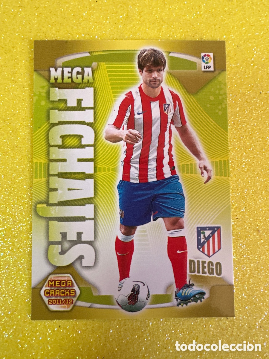 Cartes &agrave; collectionner de Football: 500 DIEGO MEGAFICHAJES MEGACRACKS 2011-2012 11 12 PANINI TRADING CARD
