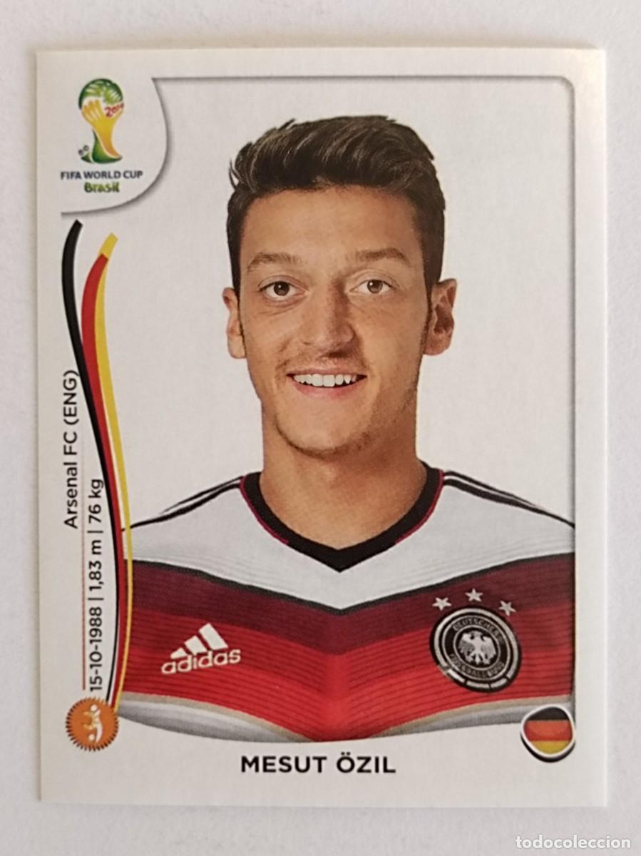 Cartes &agrave; collectionner de Football: #499 OZIL (ALEMANIA) MUNDIAL BRASIL 2014 PANINI