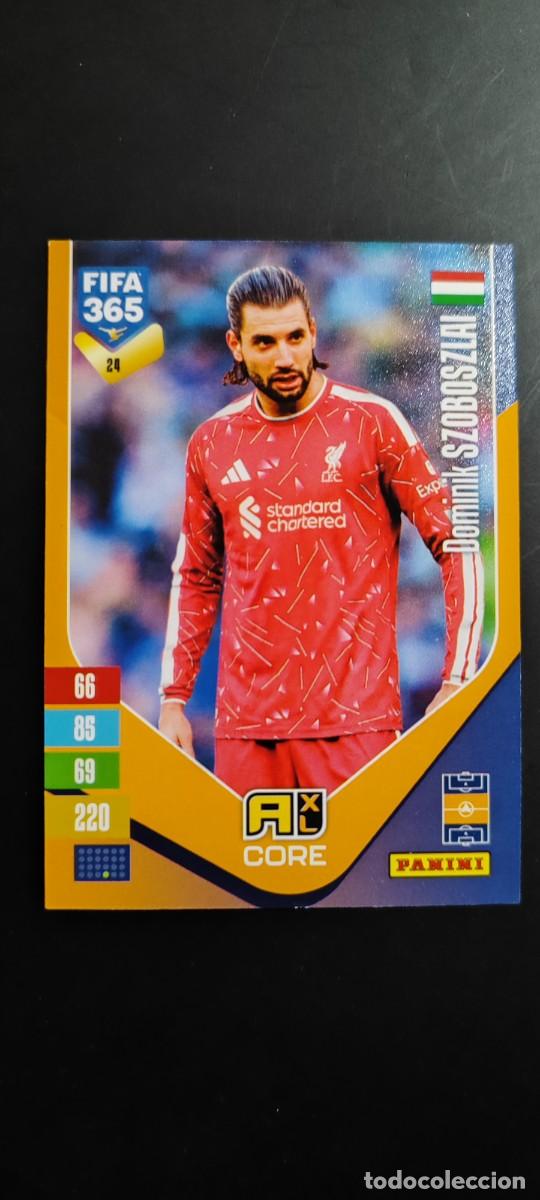 Figurine di Calcio: ADRENALYN XL FIFA 365 2027 CARD CORE SZOBOSZLAI LIVERPOOL # 24 PANINI