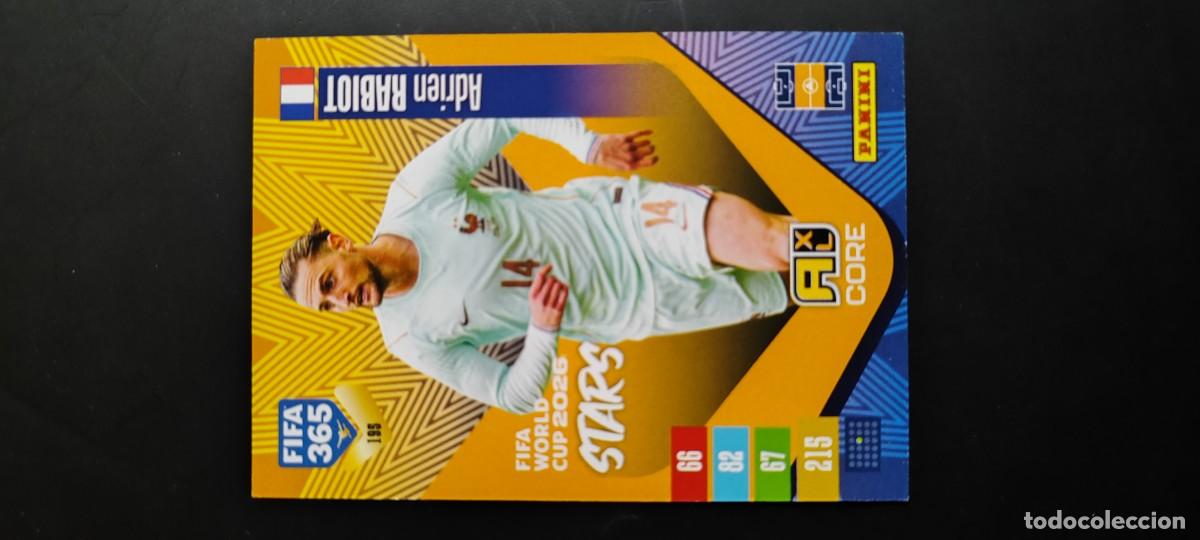 Cromos de f&uacute;tbol: ADRENALYN XL FIFA 365 2027 CARD CORE RABIOT FRANCIA # 195 PANINI