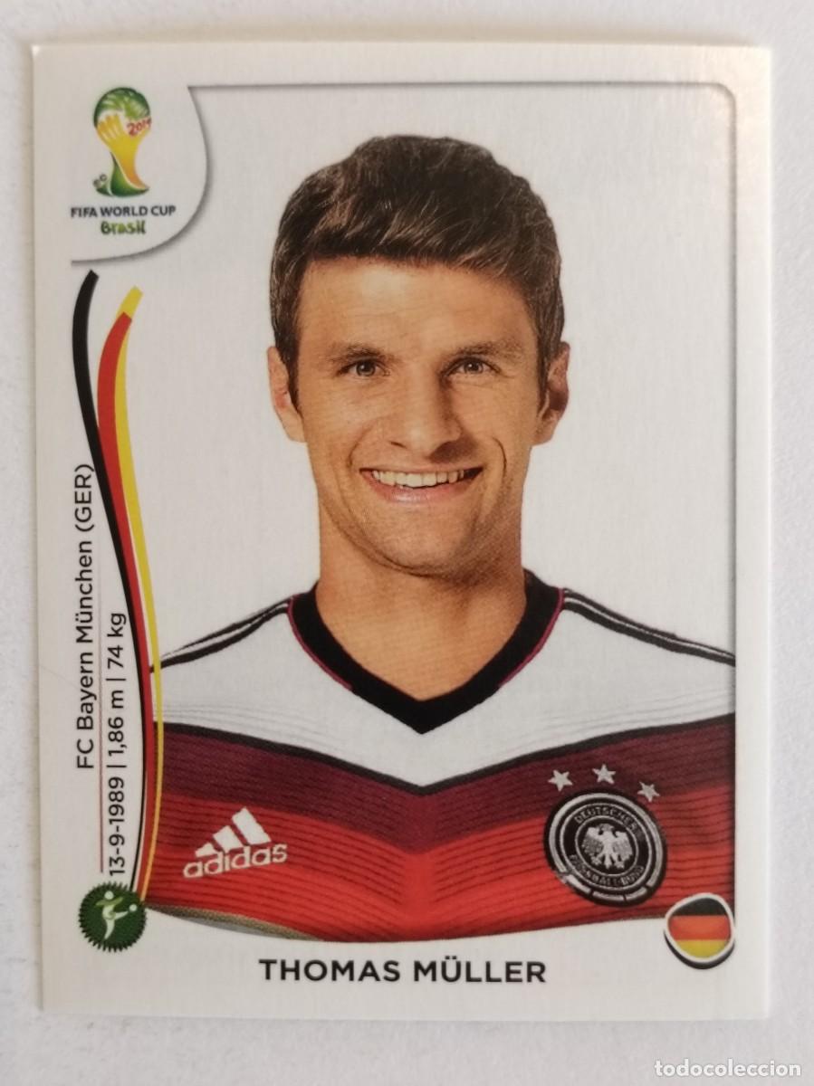 Cromos de f&uacute;tbol: #505 MULLER (ALEMANIA) MUNDIAL BRASIL 2014 PANINI