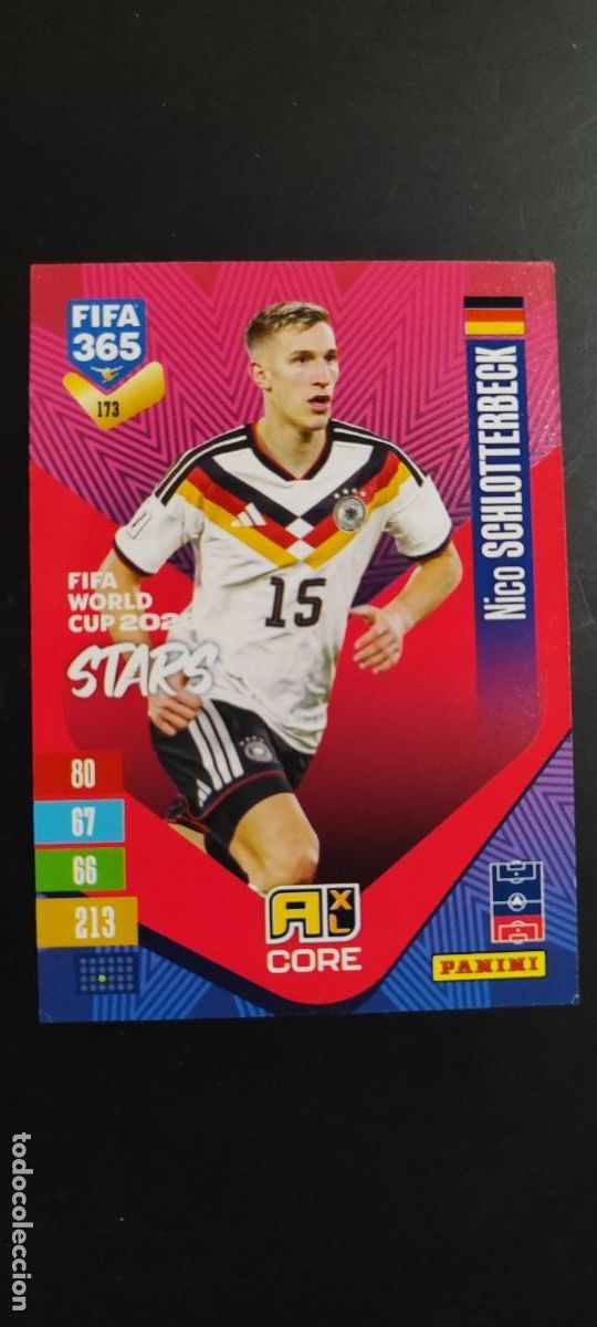 Cromos de Futebol: ADRENALYN XL FIFA 365 2027 CARD CORE SCHLOTTERBECK ALEMANIA # 173 PANINI