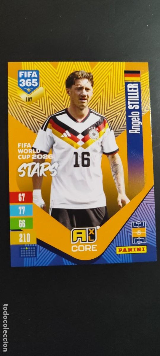 Cromos de Futebol: ADRENALYN XL FIFA 365 2027 CARD CORE STILLER ALEMANIA # 197 PANINI