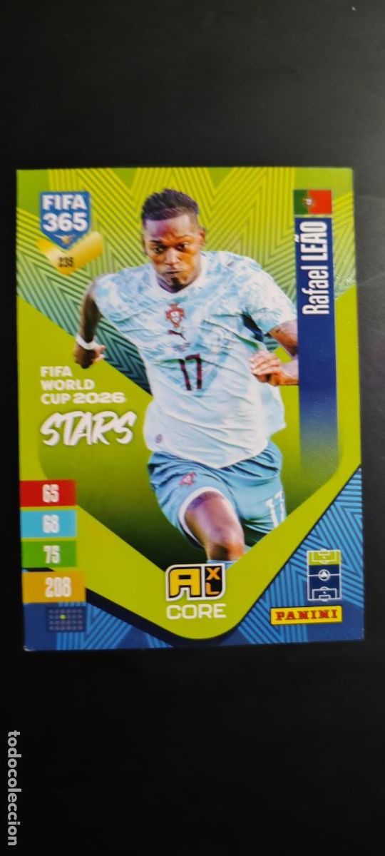 Cromos de Futebol: ADRENALYN XL FIFA 365 2027 CARD CORE LEAO PORTUGAL # 235 PANINI