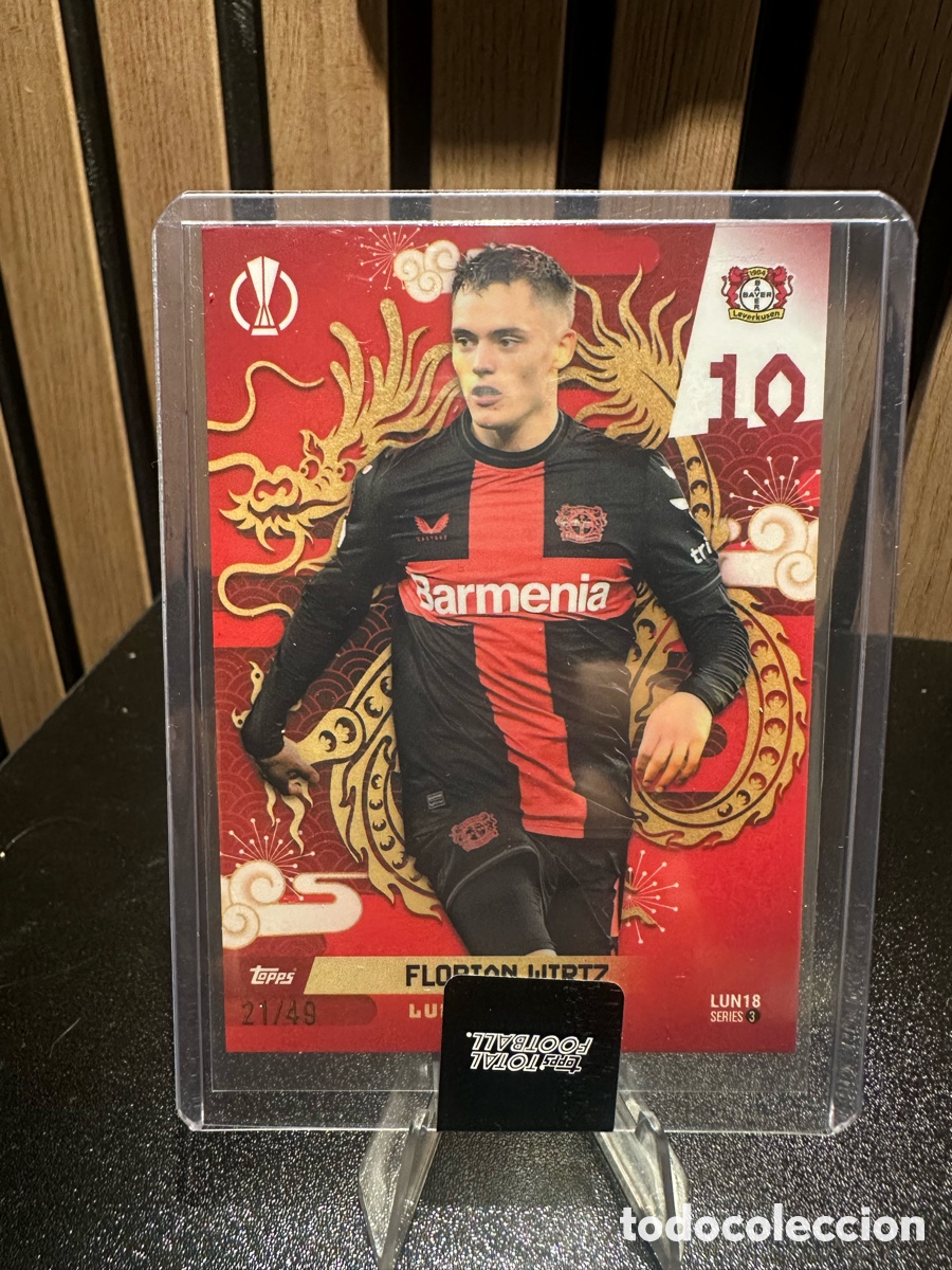 Cromos de Futebol: Florian Wirtz Topps Total Football Lunar New Year /49 &ndash; 21/49