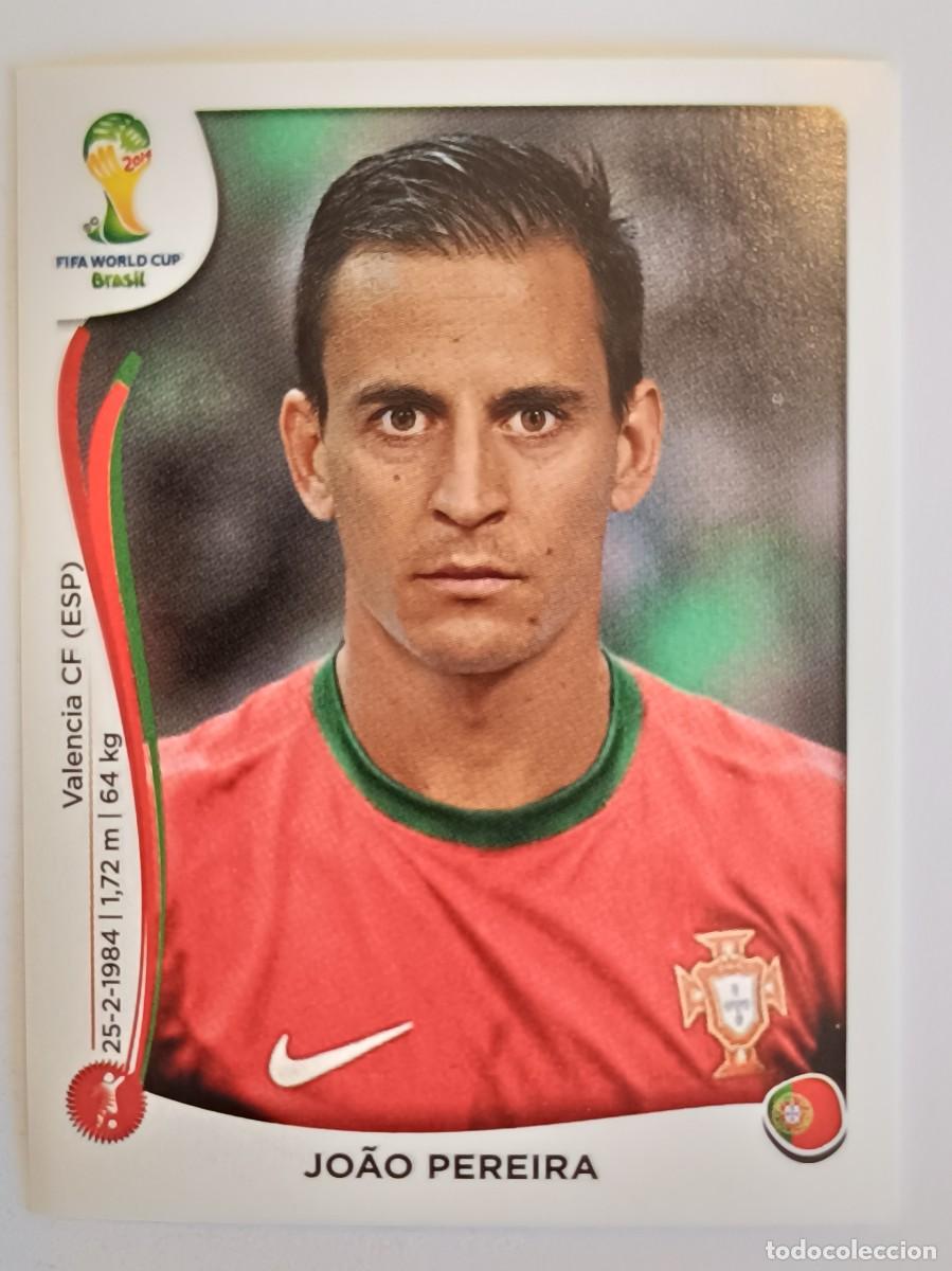 Cromos de f&uacute;tbol: #512 JOAO PEREIRA (PORTUGAL) MUNDIAL BRASIL 2014 PANINI