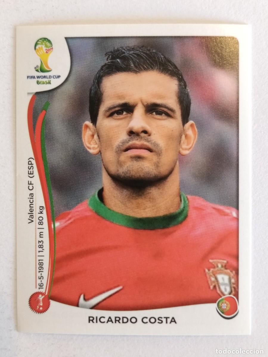 Cromos de f&uacute;tbol: #514 RICARDO COSTA (PORTUGAL) MUNDIAL BRASIL 2014 PANINI